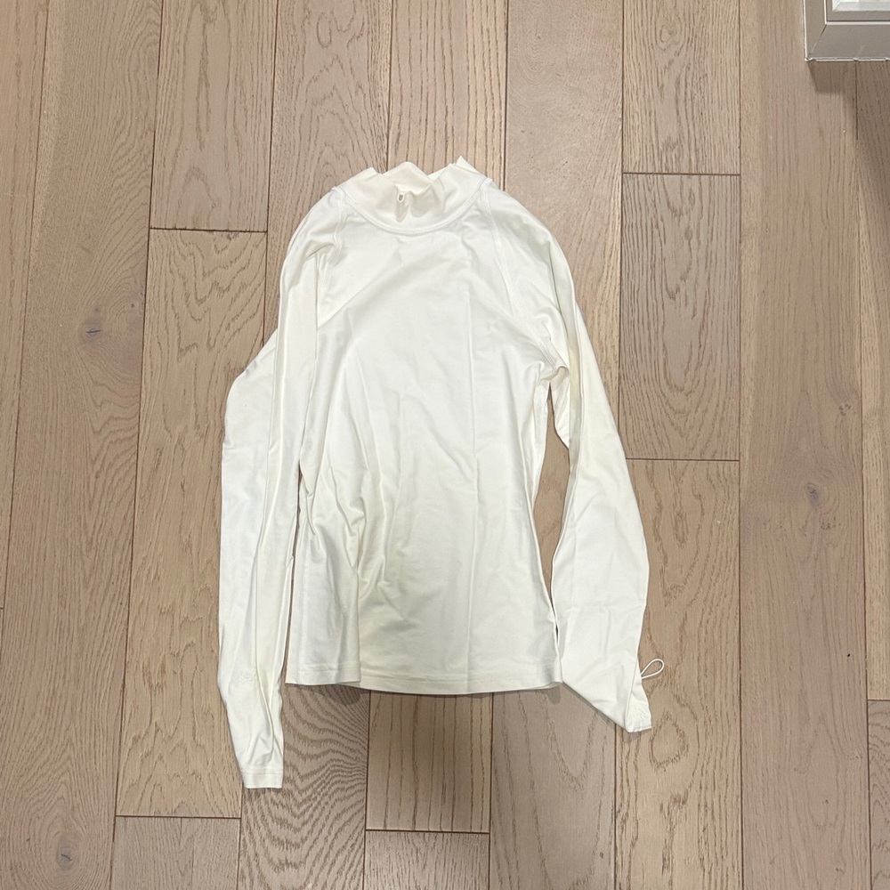 Cream Long Sleeve Sun Guard
